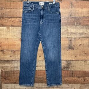 Frame Denim Women's Straight Leg Jeans - Blue